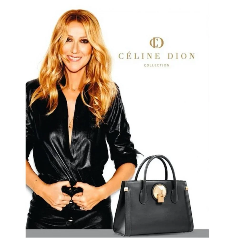 🛍️ Celine Dion Women's Octave Leather Satchel